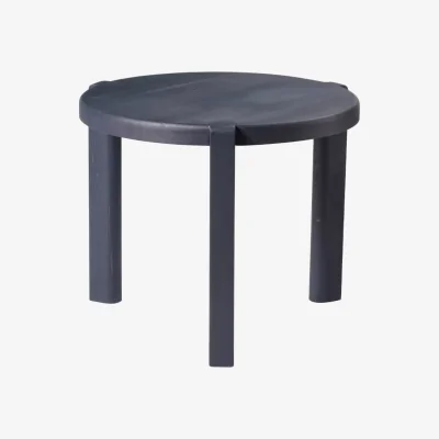 Nordic Nest FDB Møbler D108 Ragnesminde coffee table Ø48 cm Midnight blue