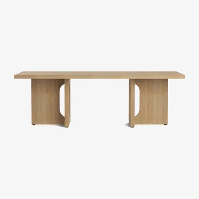 Nordic Nest Audo Copenhagen Androgyne lounge table Natural oak