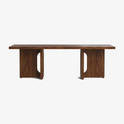 Nordic Nest Audo Copenhagen Androgyne lounge table Walnut