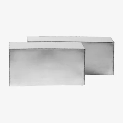 Nordic Nest Ferm Living Ferra coffee table 2 pieces Stainless steel