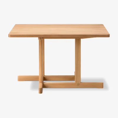 Nordic Nest Fredericia Furniture BM80 Mogensen Coffee Table 90x90 cm Oiled oak