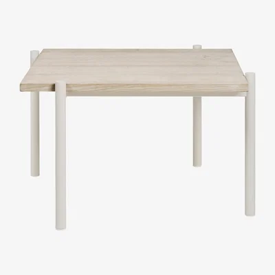 Nordic Nest Broste Copenhagen Elaine coffee table 54.2x54.2 cm White ash