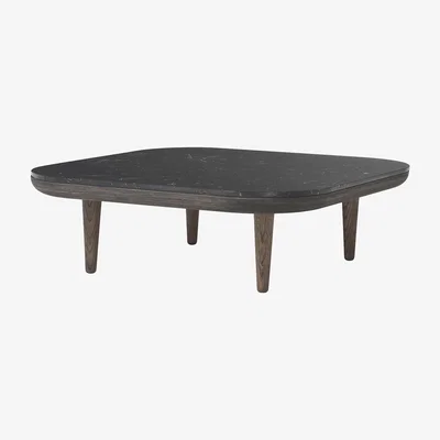 Nordic Nest &Tradition Fly table Sc4 Smoked oiled oak + black marble