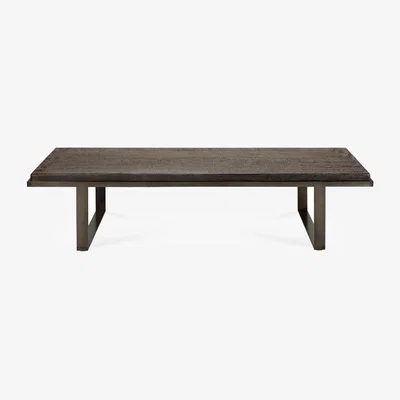 Nordic Nest Ethnicraft Stability coffee table 35x150 cm Umber
