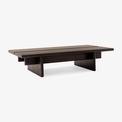 Nordic Nest &Tradition Ita OS3 coffee table 60x110 cm Dark stained oak