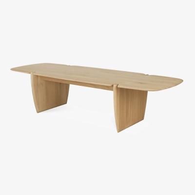 Nordic Nest Ethnicraft PI coffee table Lacquered oak