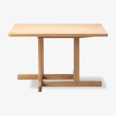 Nordic Nest Fredericia Furniture BM80 Mogensen Coffee Table 90x90 cm Light oiled oak
