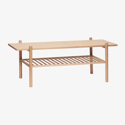 Nordic Nest Hübsch Acorn coffee table rectangular Oak