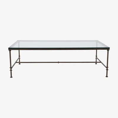 OKA OKA, Pompidou Coffee Table Small - Black, Coffee Tables, Glass