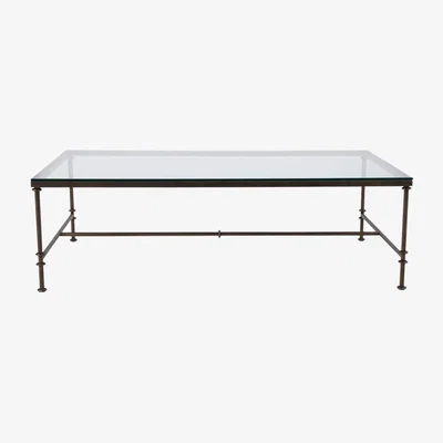 OKA OKA, Large Pompidou Coffee Table - Black, Coffee Tables, Glass