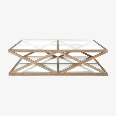 OKA OKA, Marylebone Coffee Table - Large - Weathered Oak, Coffee Table
