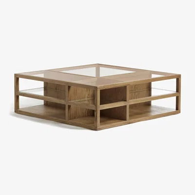 OKA OKA, Alexey Coffee Table - Weathered Oak, Coffee Table