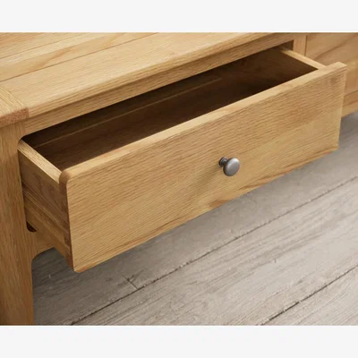 Oak&More Loxton Solid Oak 4 Drawer Coffee Table