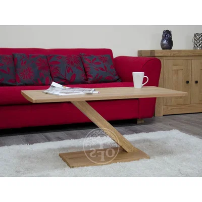 Oak&More Infinity Solid Oak Modern Coffee Table