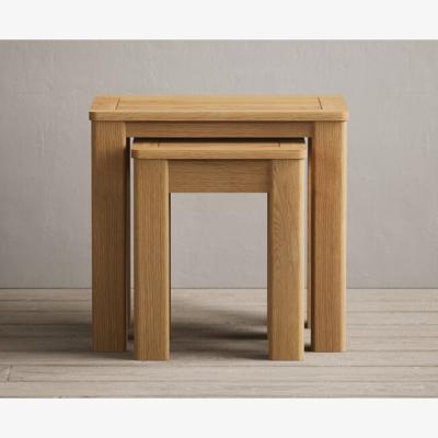 Oak&More Eclipse Solid Oak Nest Of Tables