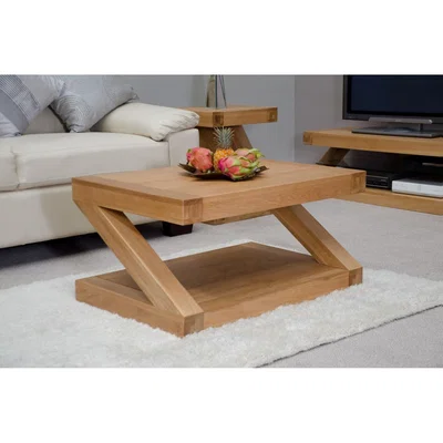 Oak&More Infinity 90cm Solid Oak Coffee Table