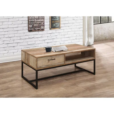 Oak&More Wallis 1 Drawer Rustic Coffee Table
