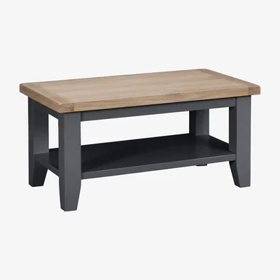 Oak&More Eden Oak and Grey Small Coffee Table