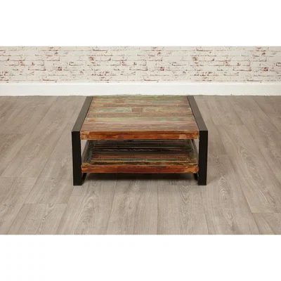 Oak&More Downtown Modern Square Coffee Table