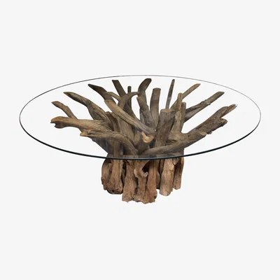 Oak&More Lyre Branchwood Circular Table
