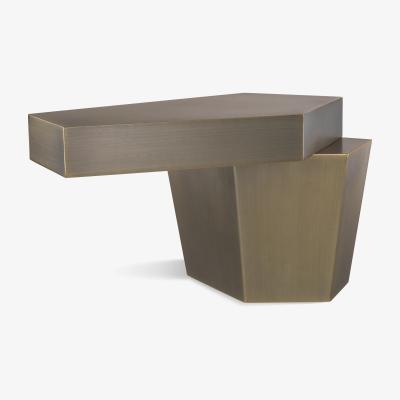 Olivia's Eichholtz Calabasas Coffee Table in Brushed Brass Finish / Small
