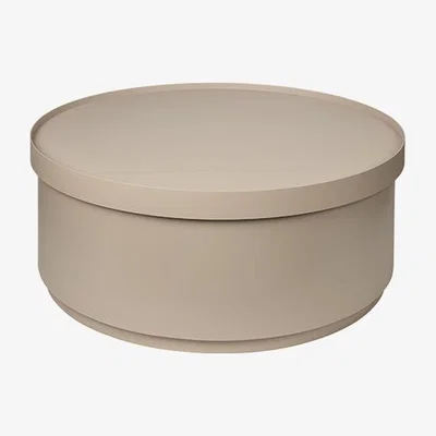 Olivia's Broste Copenhagen Ninna Coffee Table Iron Beige