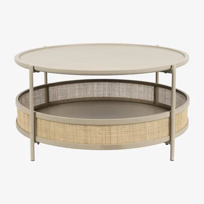 Olivia's Olivia's Nordic Living Collection Maki Coffee Table in Sand