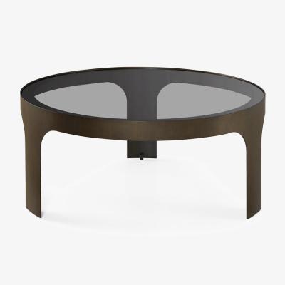 Olivia's Liang & Eimil Arch Coffee Table Antique Bronze & Smoked Black