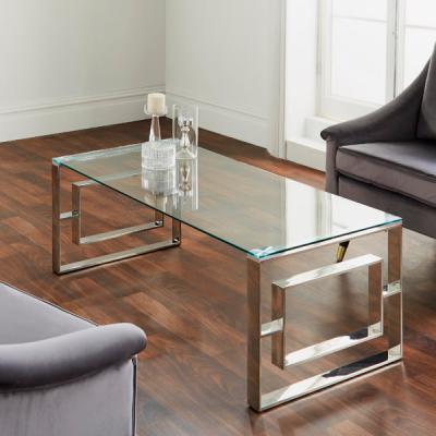 Olivia's Native Home Coffee Table Milano Silver / Silver