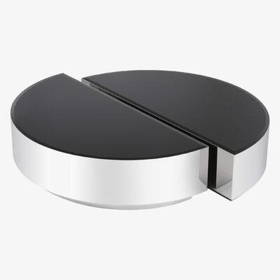 Olivia's Eichholtz Astra Polished Silver Coffee Table