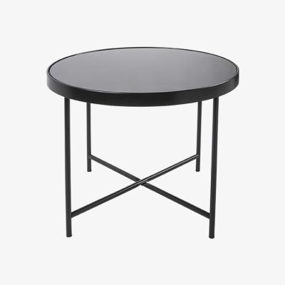 Olivia's Present Time Smooth Coffee Table Black / Large