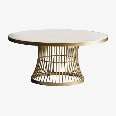 Olivia's Gallery Interiors Pickford Coffee Table in Champagne