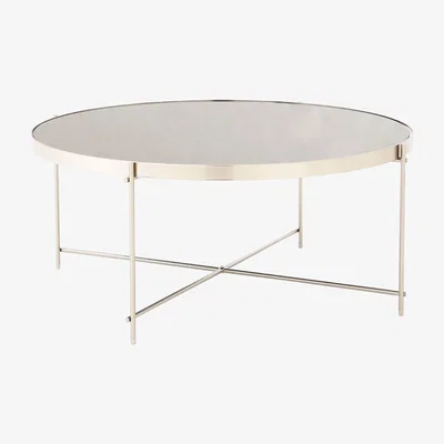 Olivia's Olivia's Mirrored Top Coffee Table Grey | Outlet / Grey