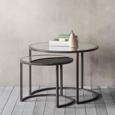 Olivia's Hudson Living Argyle Coffee Table Nest of 2