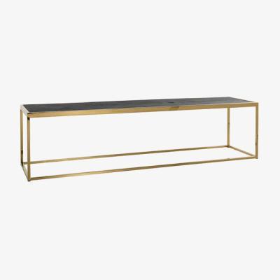 Olivia's Richmond Blackbone Gold Coffee Table