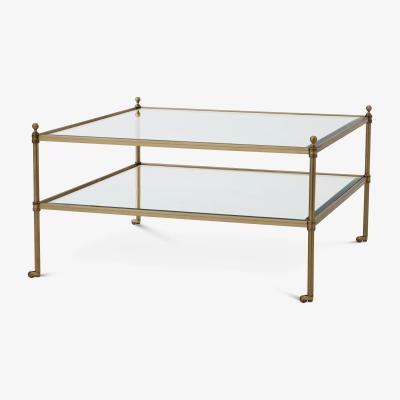 Olivia's Eichholtz Aubrey Coffee Table in Aged Brass Finish