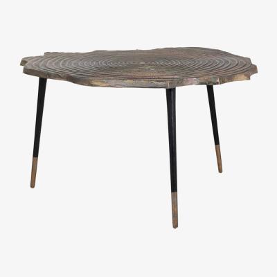 Olivia's Richmond Sherman Gold And Black Coffee Table