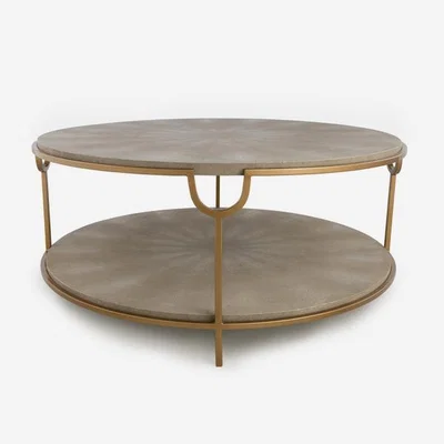 Olivia's Andrew Martin Katia Coffee Table in Cream