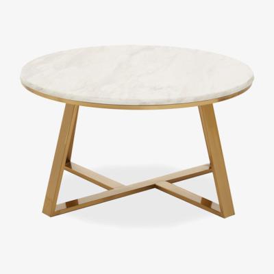 Olivia's Olivia's April Gold Round Coffee Table