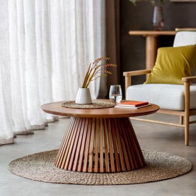 Olivia's Gallery Interiors Goodwin Slatted Coffee Table Oak