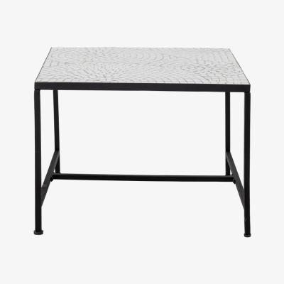 Olivia's Bloomingville Niah Coffee Table in White Stone