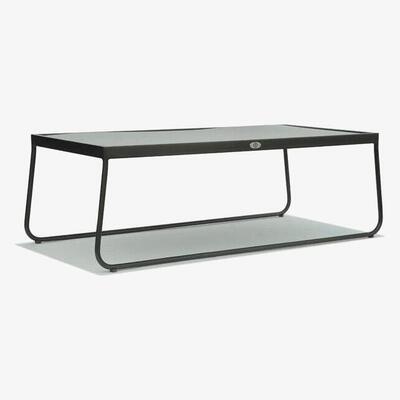 Olivia's Skyline Kona Grey Rectangular Outdoor Coffee Table