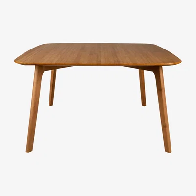 Olivia's Leitmotiv Bamboo Square Dark Oiled Coffee Table