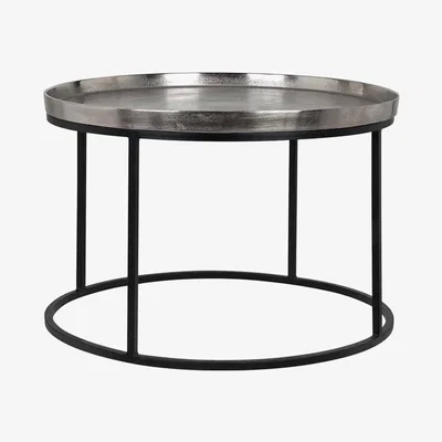 Olivia's Richmond Lyam Silver And Black Coffee Table