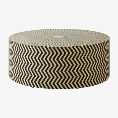 Olivia's Olivia's Finley Coffee Table in Black & White