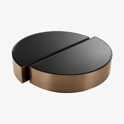 Olivia's Eichholtz Astra Brushed Copper Coffee Table