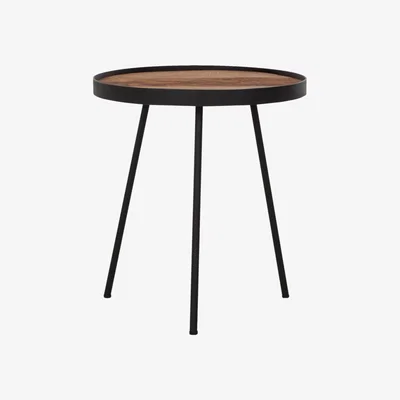 Olivia's DTP Home Saturnus Coffee Table in Natural Recycled Teakwood Finish / Medium