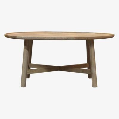 Olivia's Gallery Direct Kingham Coffee Table Round / Grey / Round