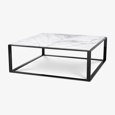 Olivia's Eichholtz Ramon Coffee Table in San Ramon High Gloss Black