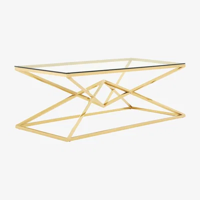 Olivia's Olivia's Luxe Collection - Alice Gold And Glass Corset Coffee Table|Outlet